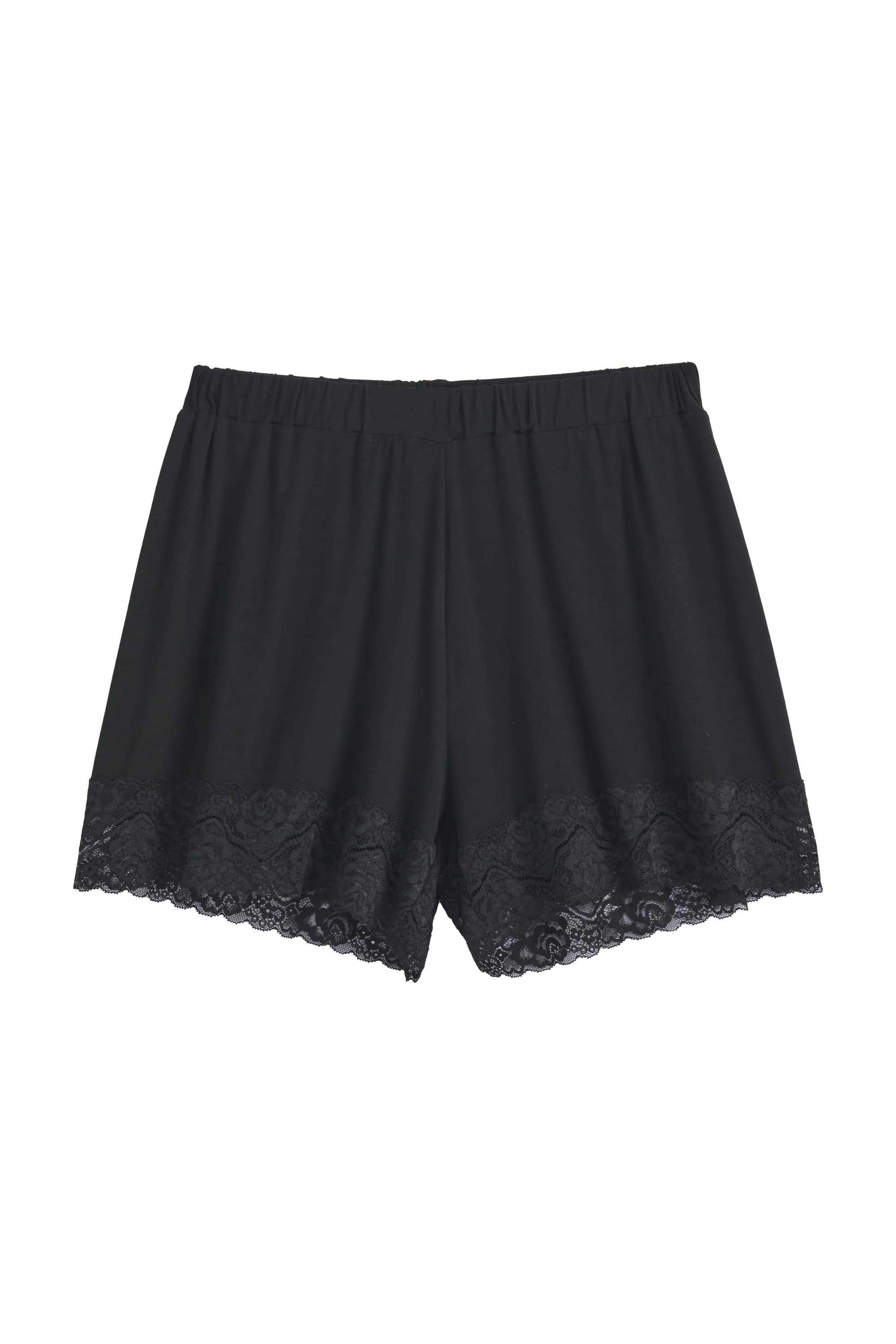 Shorts in pizzo Bamboo neri