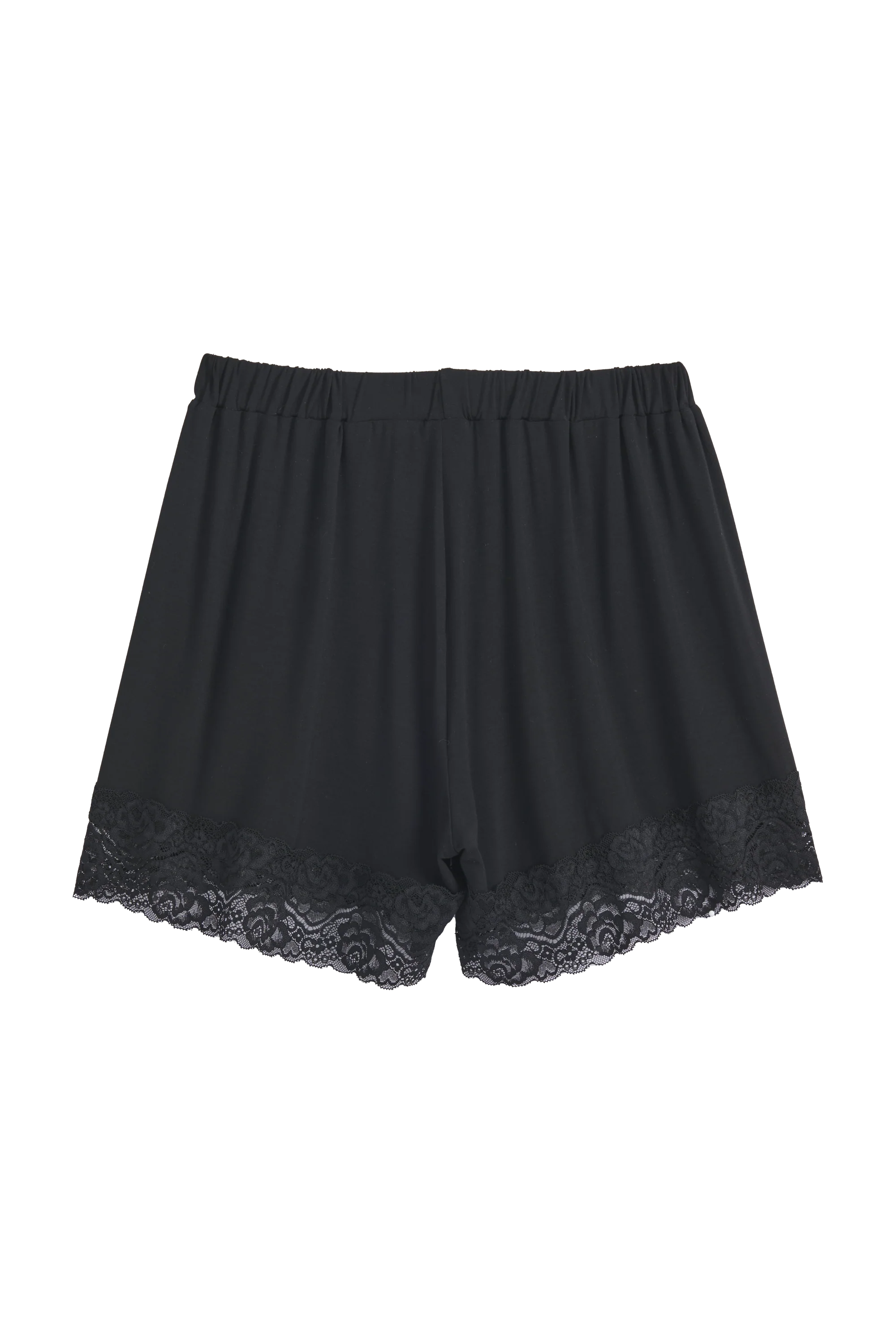 Shorts in pizzo Bamboo neri