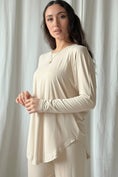 Carica l'immagine nel visualizzatore della galleria, Maglia BAMBOO YOGA - beige
