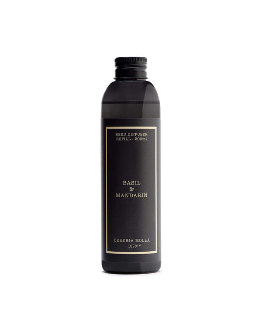 Cereria Molla 200ml Refill zu Basil and Mandarin Diffuser