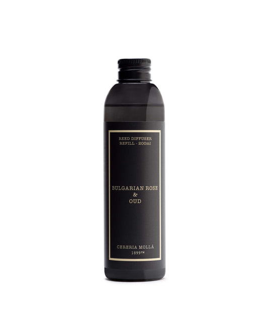 Cereria Molla 200ml Refill zu Bulgarian Rose and Oud Diffuser