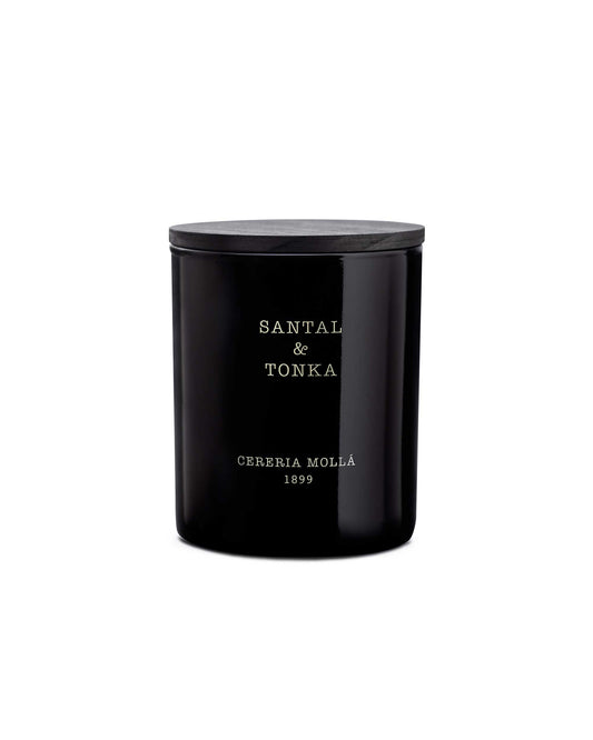 SANTAL & TONKA - Candela profumata boutique premium 230 gr