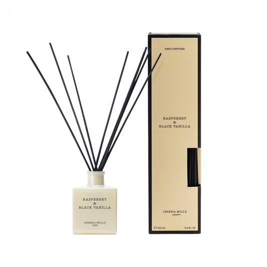 RASPBERRY & BLACK VANILLA - Premium Reed Diffuser 100ml