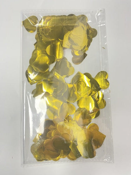 Confetti Cannon "Golden Hearts"