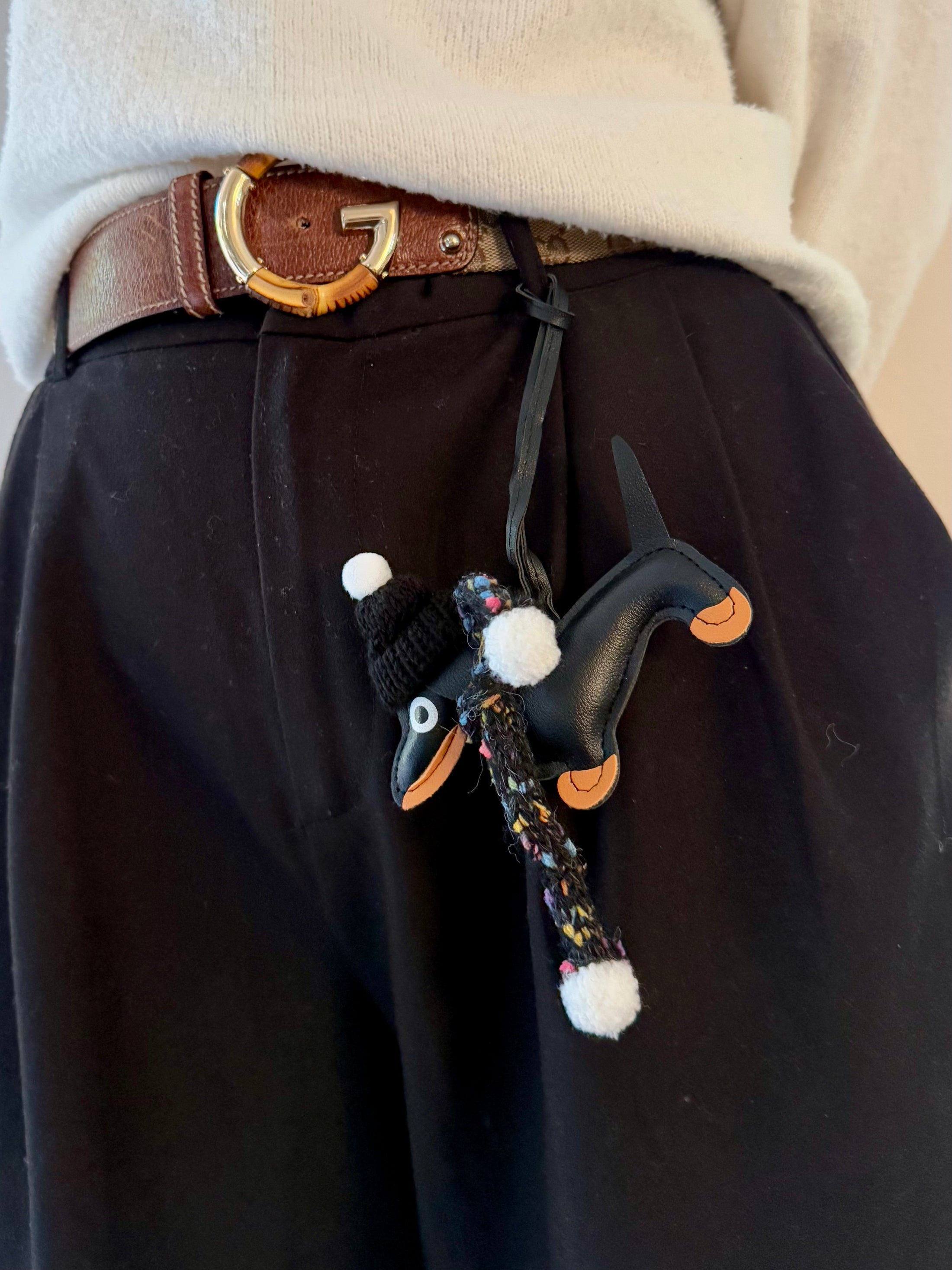 Winter-dackel-anhänger