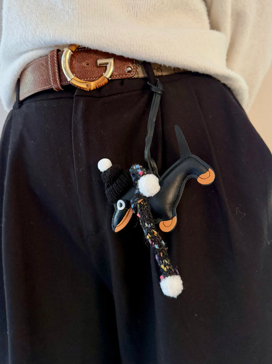 Winter-dackel-anhänger