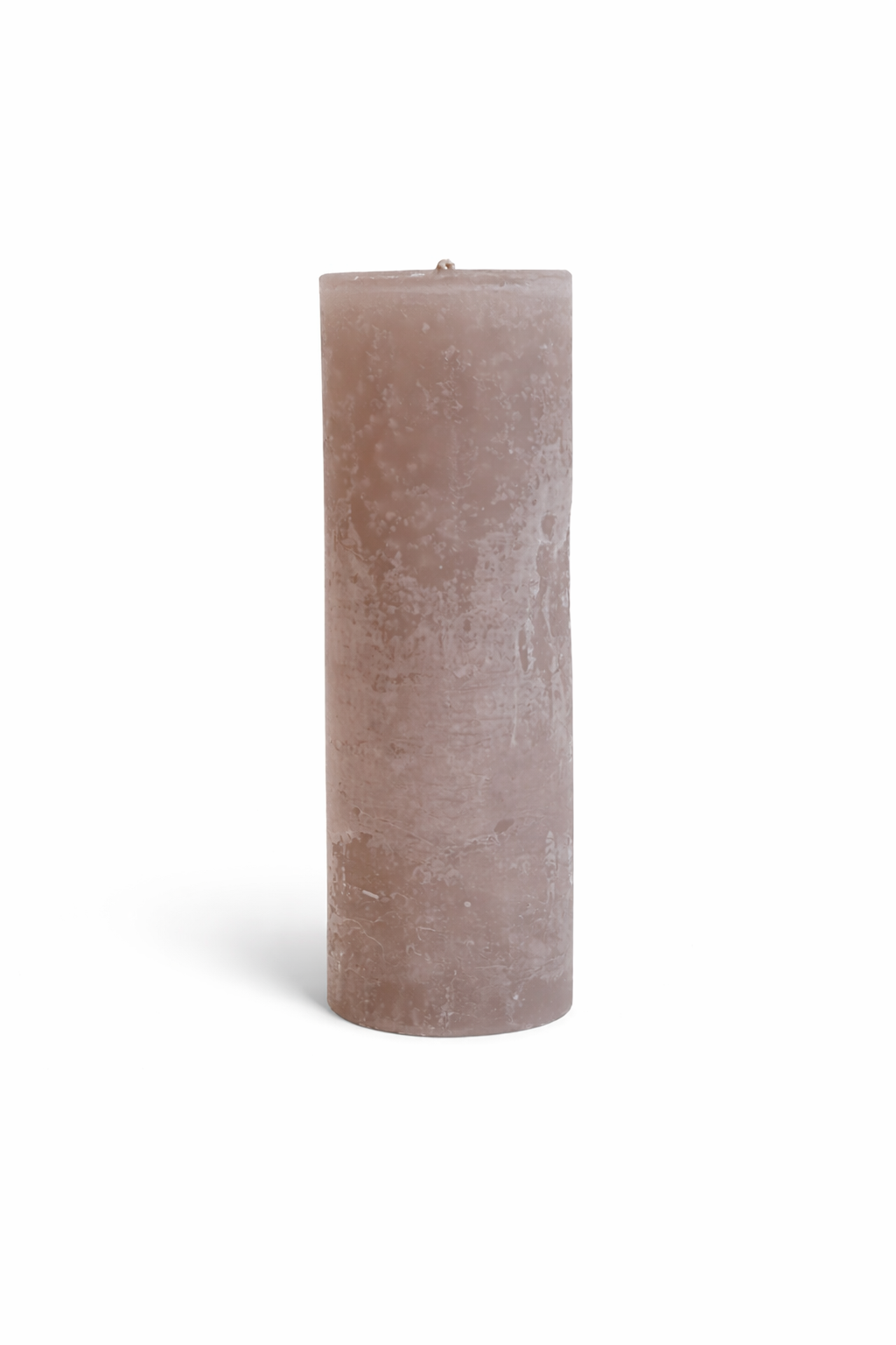 Rustic Pillar Candle – Linen, Ø 7 cm x H 20 cm