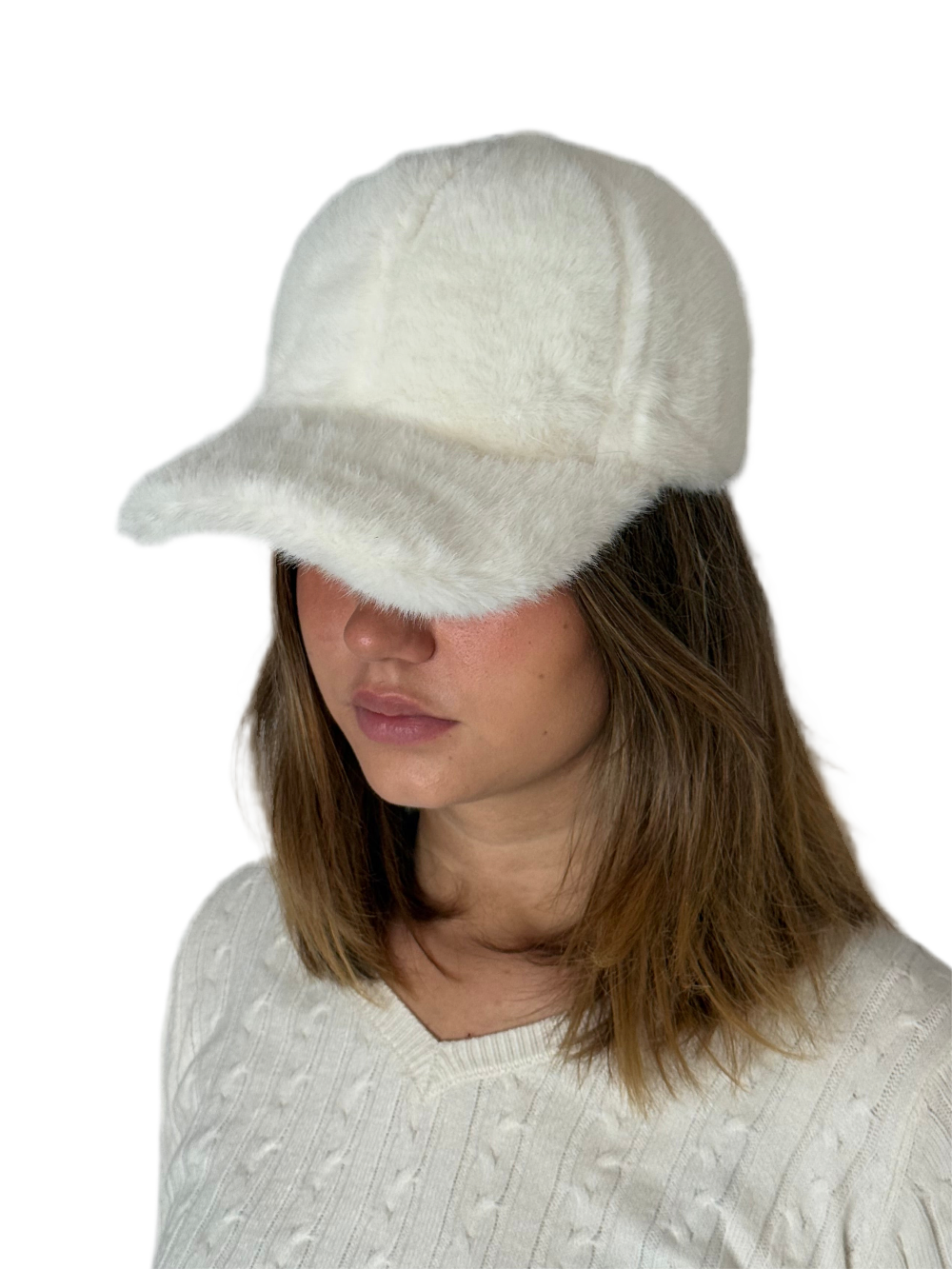 fell kappe weiß 01