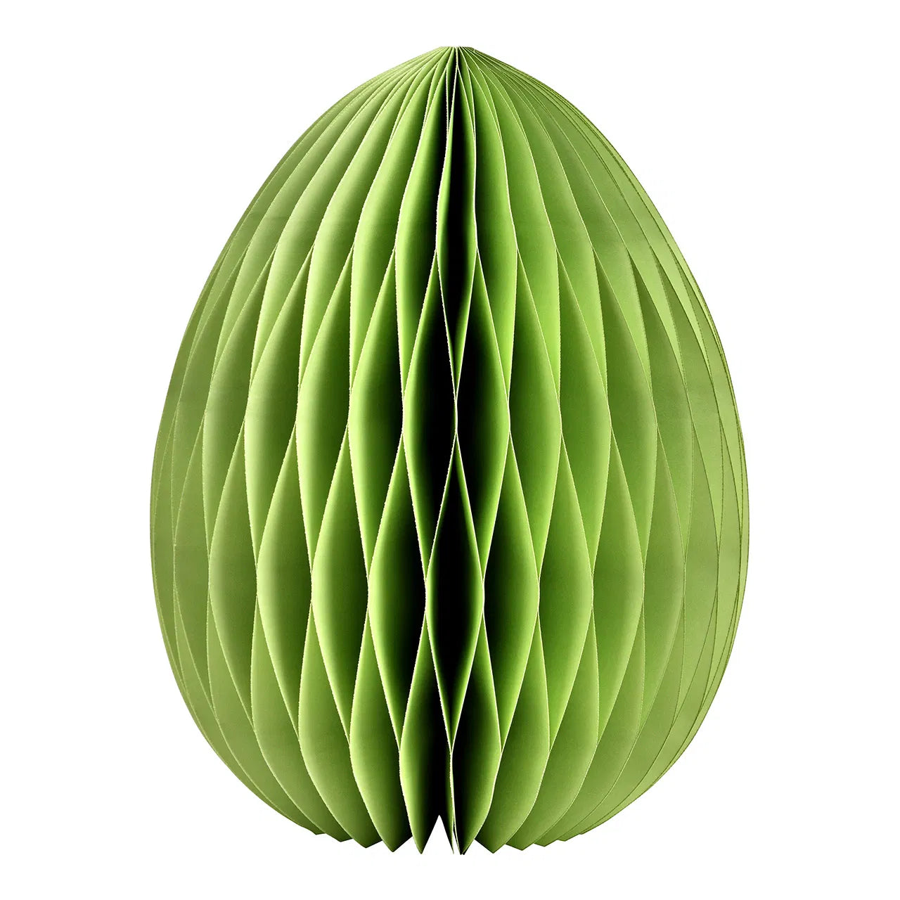 XL Papier-Ei Honeycombs - Grün | 30 cm Osterdeko