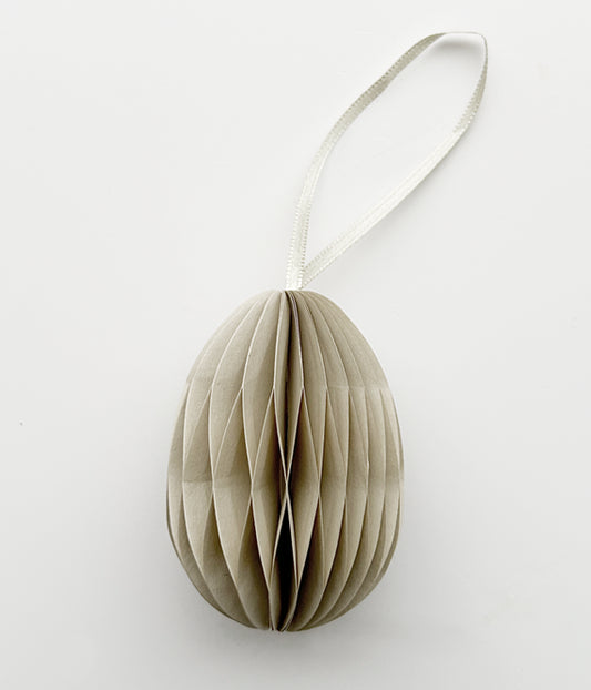 Papierei Honeycomb zum Hängen | 7 cm Sand