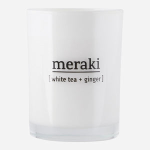 MERAKI Duftkerze White Tea & Ginger - BD 12 Std.