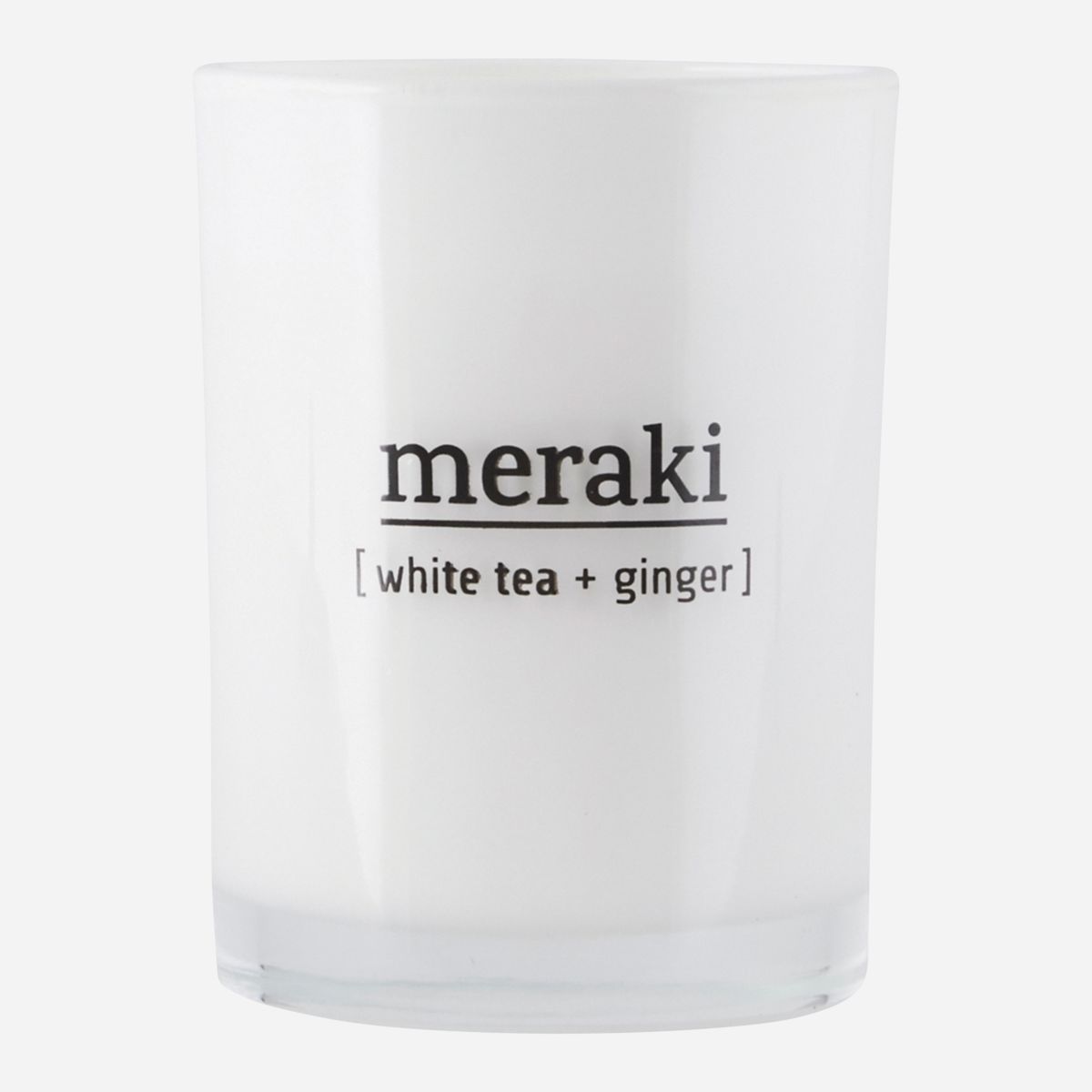 MERAKI Duftkerze White Tea & Ginger - BD 35 Std.