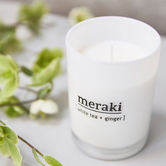 MERAKI Duftkerze White Tea & Ginger - BD 35 Std.