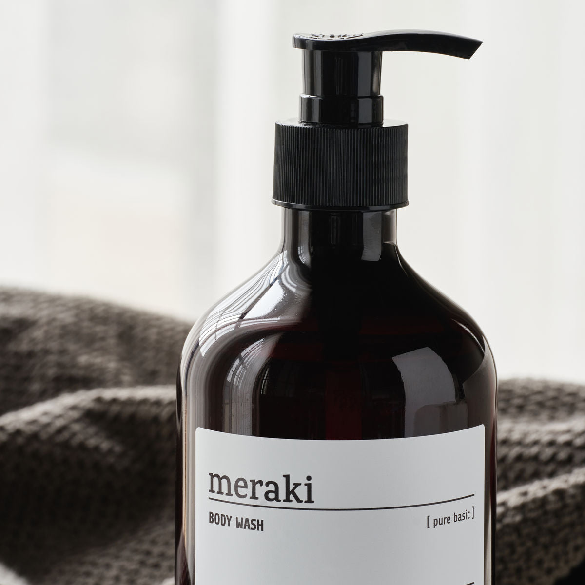 MERAKI Body Wash - Pure Basic - 490ml Pumpflasche