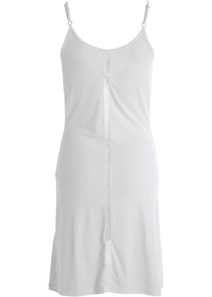 Robe à bretelles spaghetti NÜ Denmark CAPE - blanc cassé