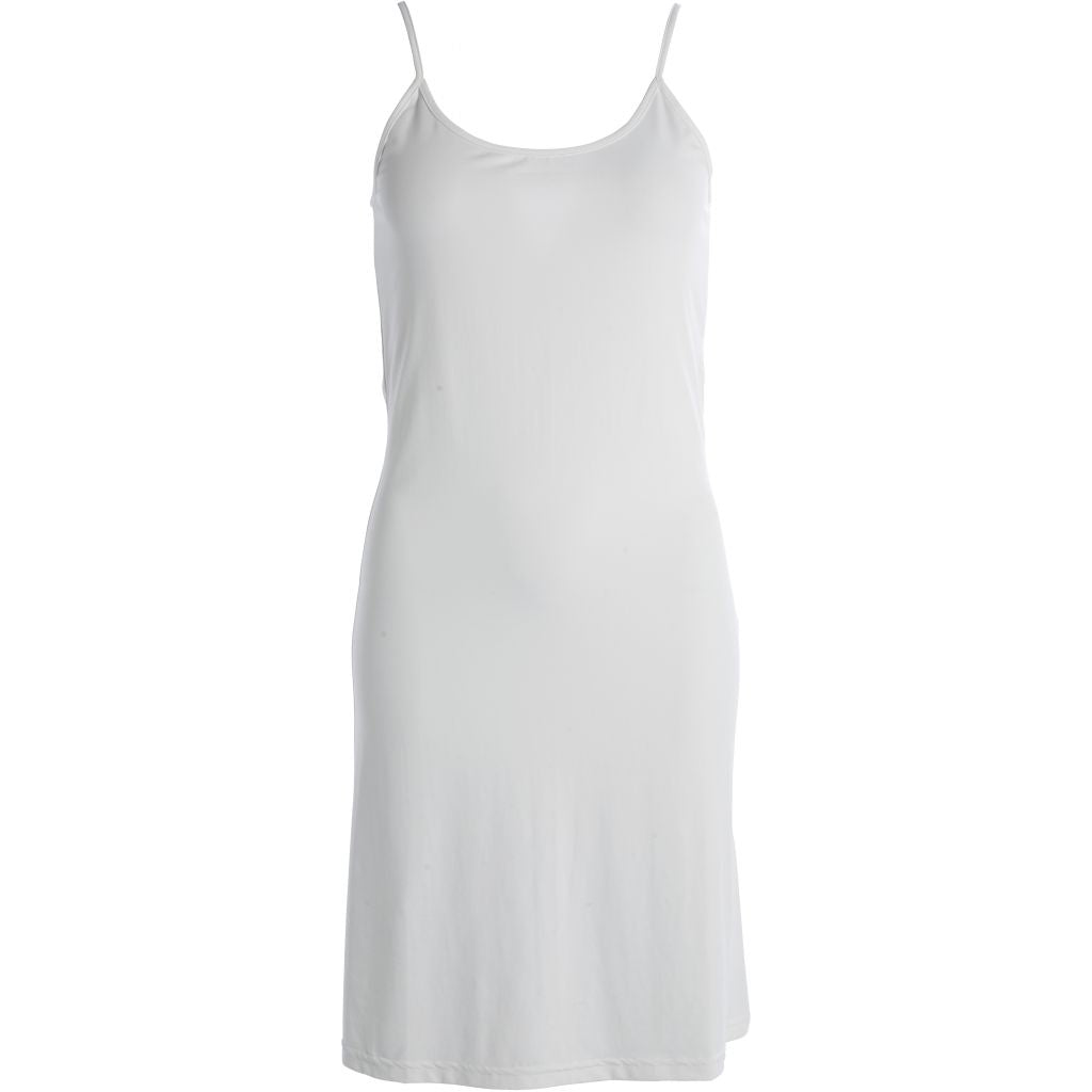 Robe à bretelles spaghetti NÜ Denmark CAPE - blanc cassé