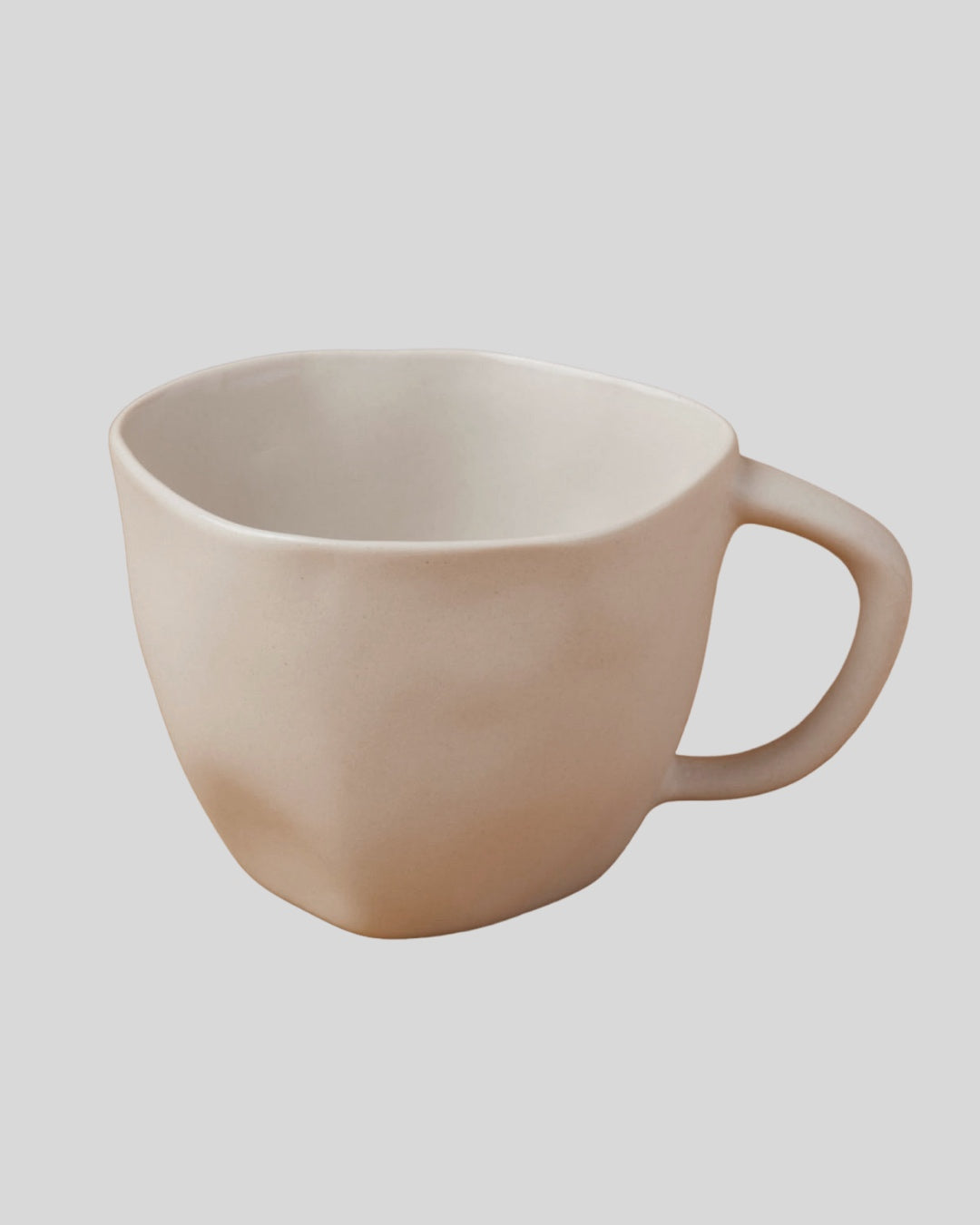 BeHome Tazza da cappuccino con piattino TAM in gres 250 ml