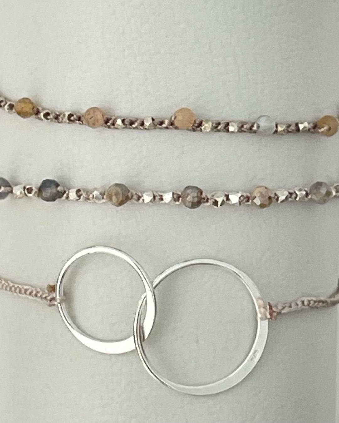 CIRLA deux anneaux - bracelet