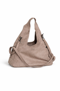 Bild in Galerie laden, ROMA Handtasche Wildleder in Rosébraun
