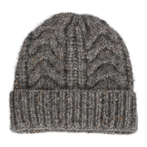 CATTIS- Beanie - Mischgewebe graubraun