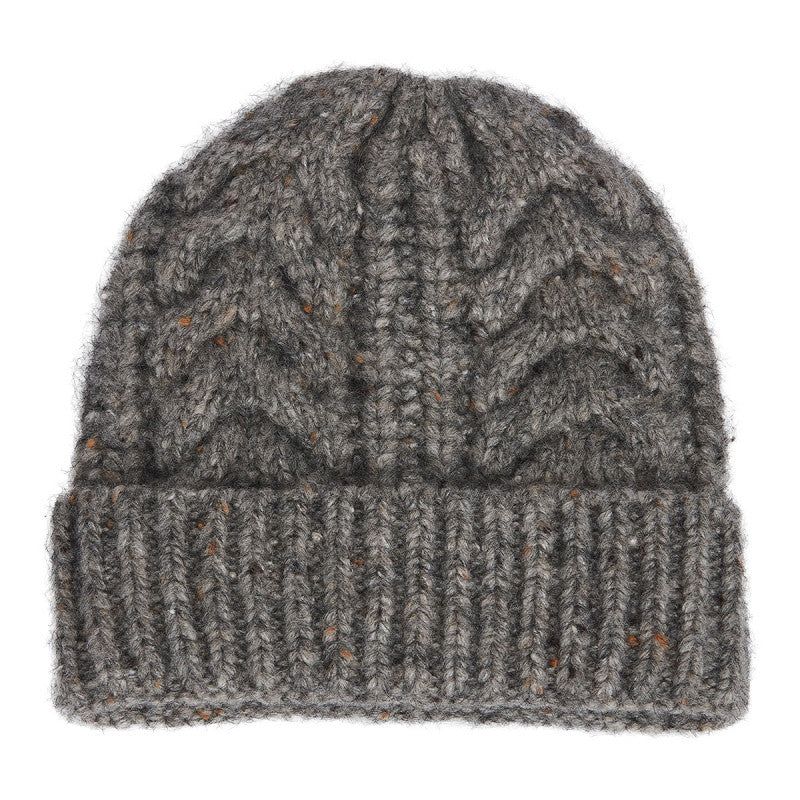 CATTIS- Beanie - Mischgewebe graubraun