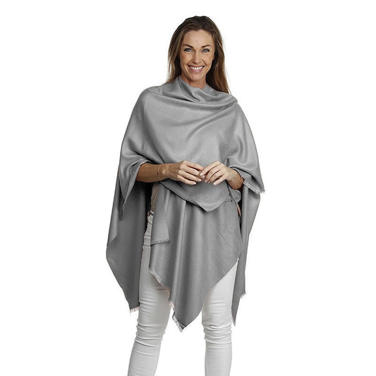 the Moshi - Poncho DAVOS - Grau