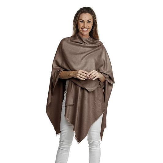 the Moshi - Poncho DAVOS - Taupe