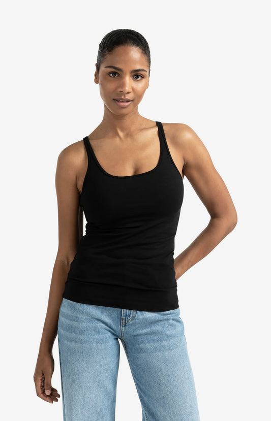 YAYA Basic Trägertop aus Baumwolle