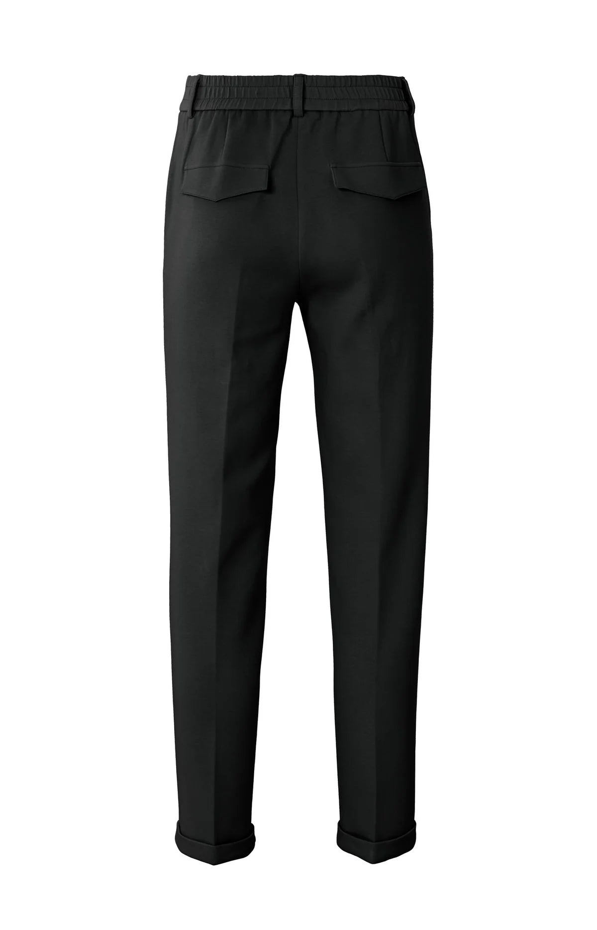 YAYA Basic Hose (Scuba) mit geradem Bein – Schwarz