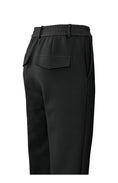 Bild in Galerie laden, YAYA Basic Hose (Scuba) mit geradem Bein – Schwarz

