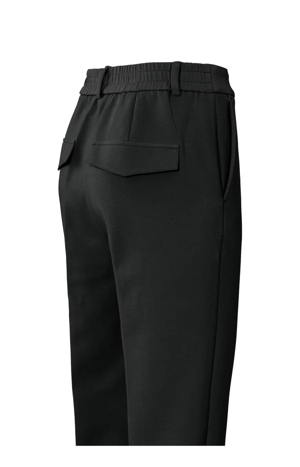 YAYA Basic Hose (Scuba) mit geradem Bein – Schwarz