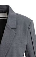 Charger l'image dans la galerie, Blazer mit abnehmbarem Gürtel – Grau

