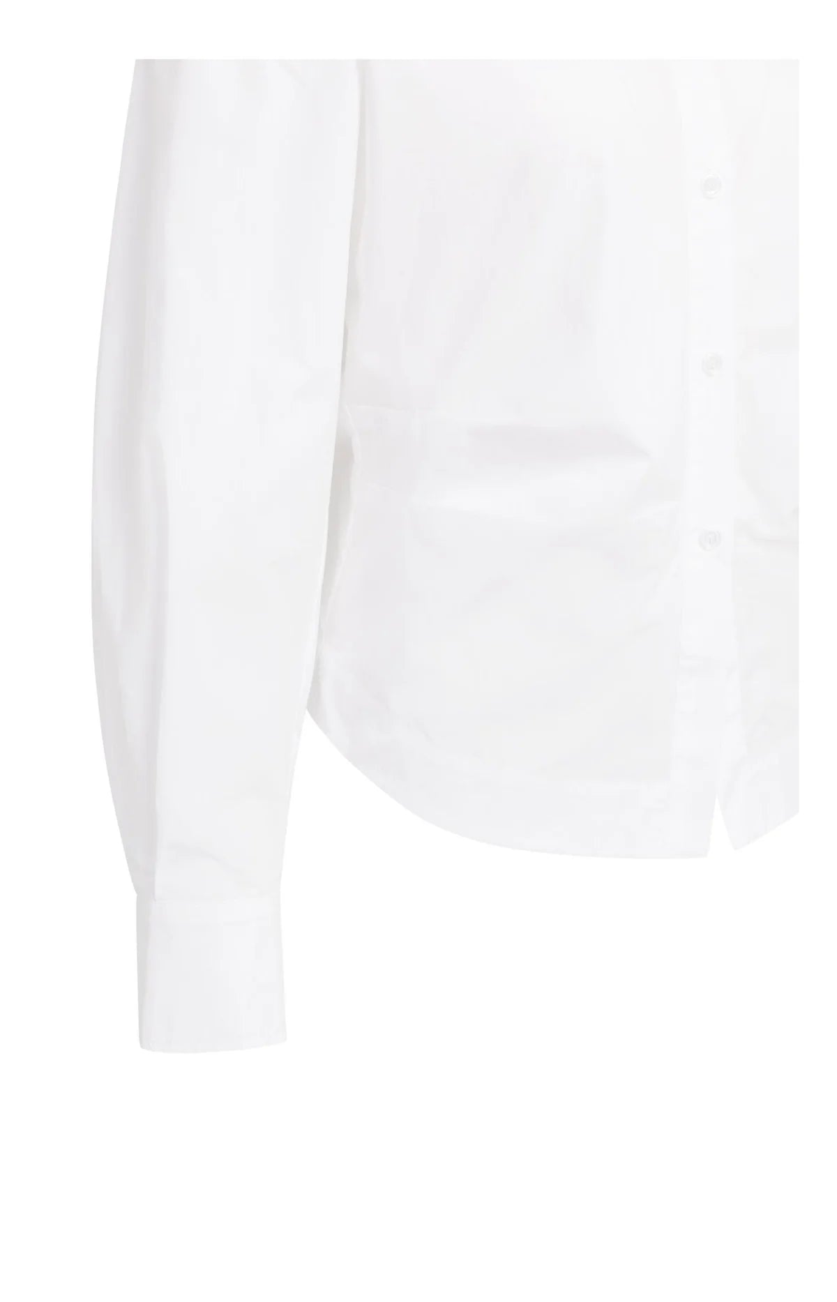 YAYA Taillierte Bluse mit Raffungen – Weiß