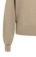 Bild in Galerie laden, YAYA Pullover Strickfrottee mit U-Boot-Ausschnitt
