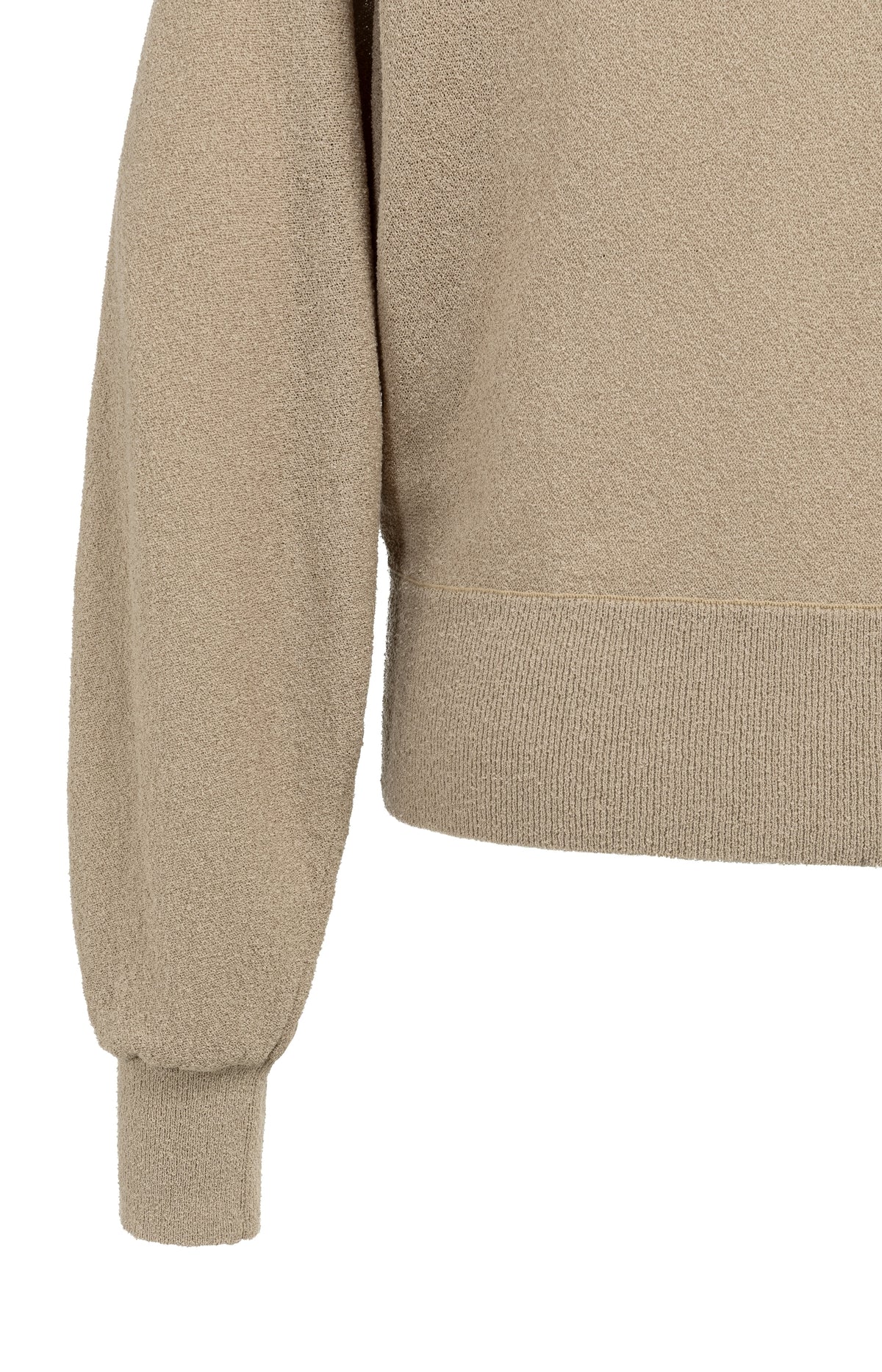 YAYA Pullover Strickfrottee mit U-Boot-Ausschnitt