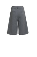Bild in Galerie laden, YAYA Bermuda Shorts mit weitem Bein – Grau Melange
