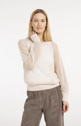 Bild in Galerie laden, Strickpullover in Netzoptik
