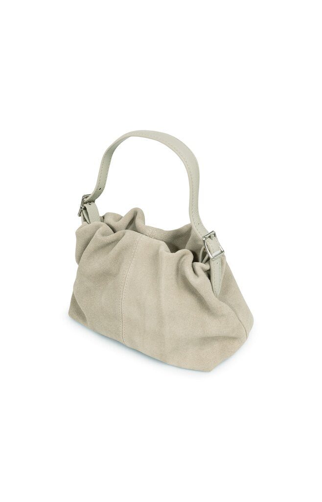YAYA Mini Handtasche aus Veloursleder mit Schulterriemen