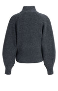 Charger l'image dans la galerie, Rollkragenpullover mit Fledermausärmeln – Anthrazit
