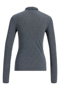 Carica immagine nella galleria, Rollkragenshirt aus Jersey – Dunkelgrau
