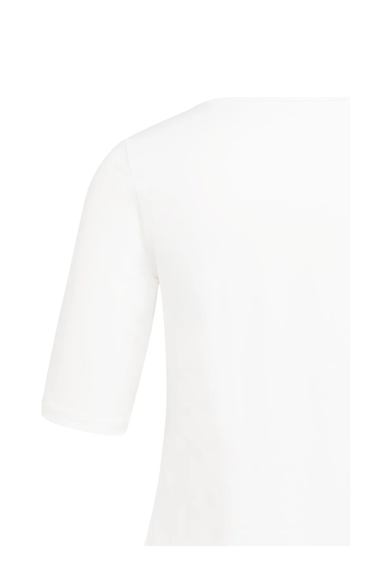 YAYA Basic T-Shirt with V-Neck