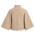 Carica immagine nella galleria, Strickpullover mit hohem Kragen – Beige
