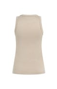 Bild in Galerie laden, YAYA Tanktop mit Ziernaht – Schlamm
