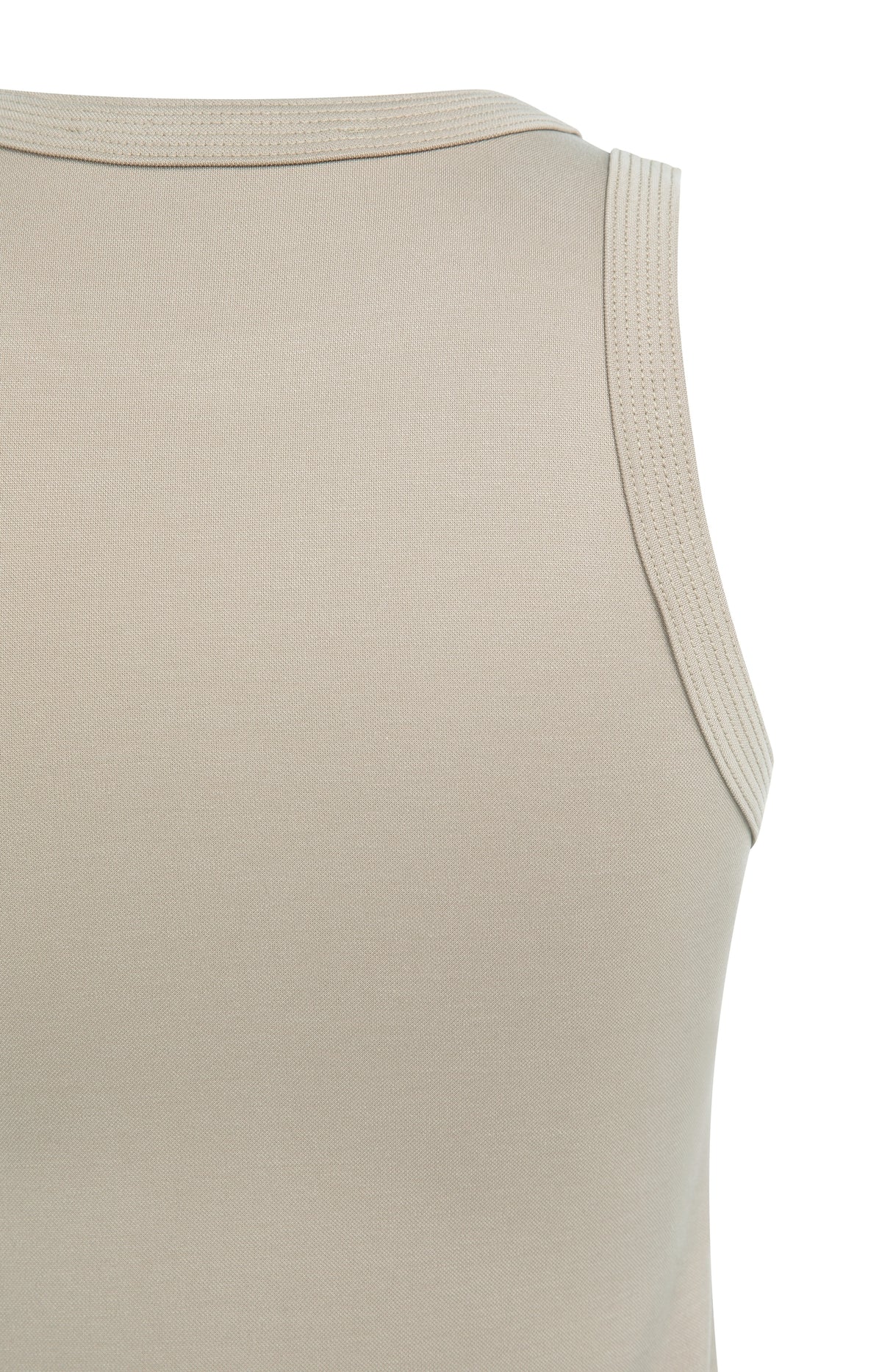 YAYA Tanktop mit Ziernaht – Schlamm
