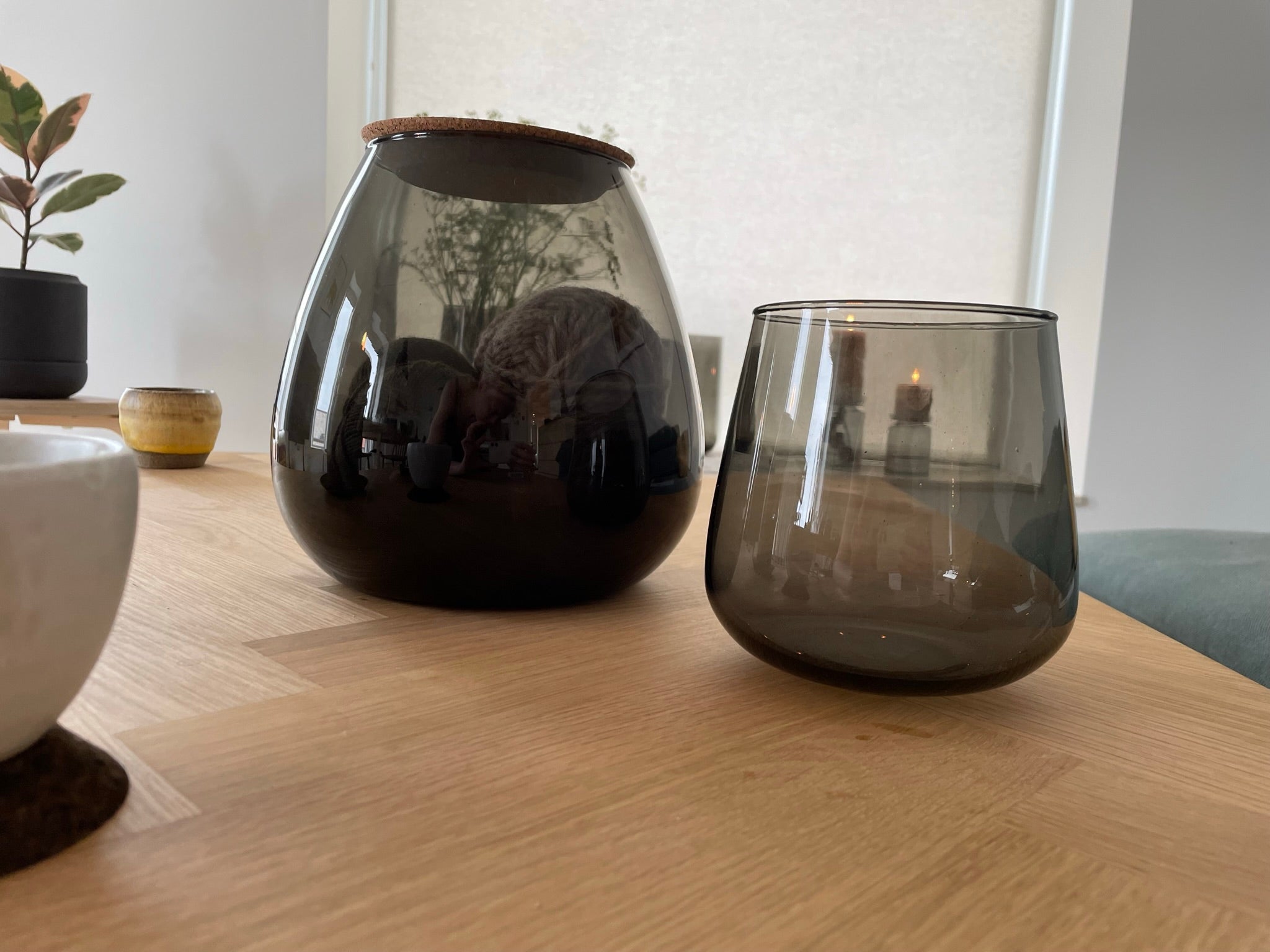 Valencia Drop Vase - Mauve D12/13 x H13 cm