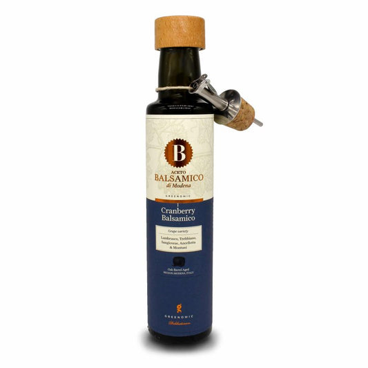 Aceto Balsamico CRANBERRY - 250ml Flasche mit Ausgießer