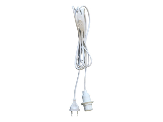 Kabel mit E14 Fassung und Schalter