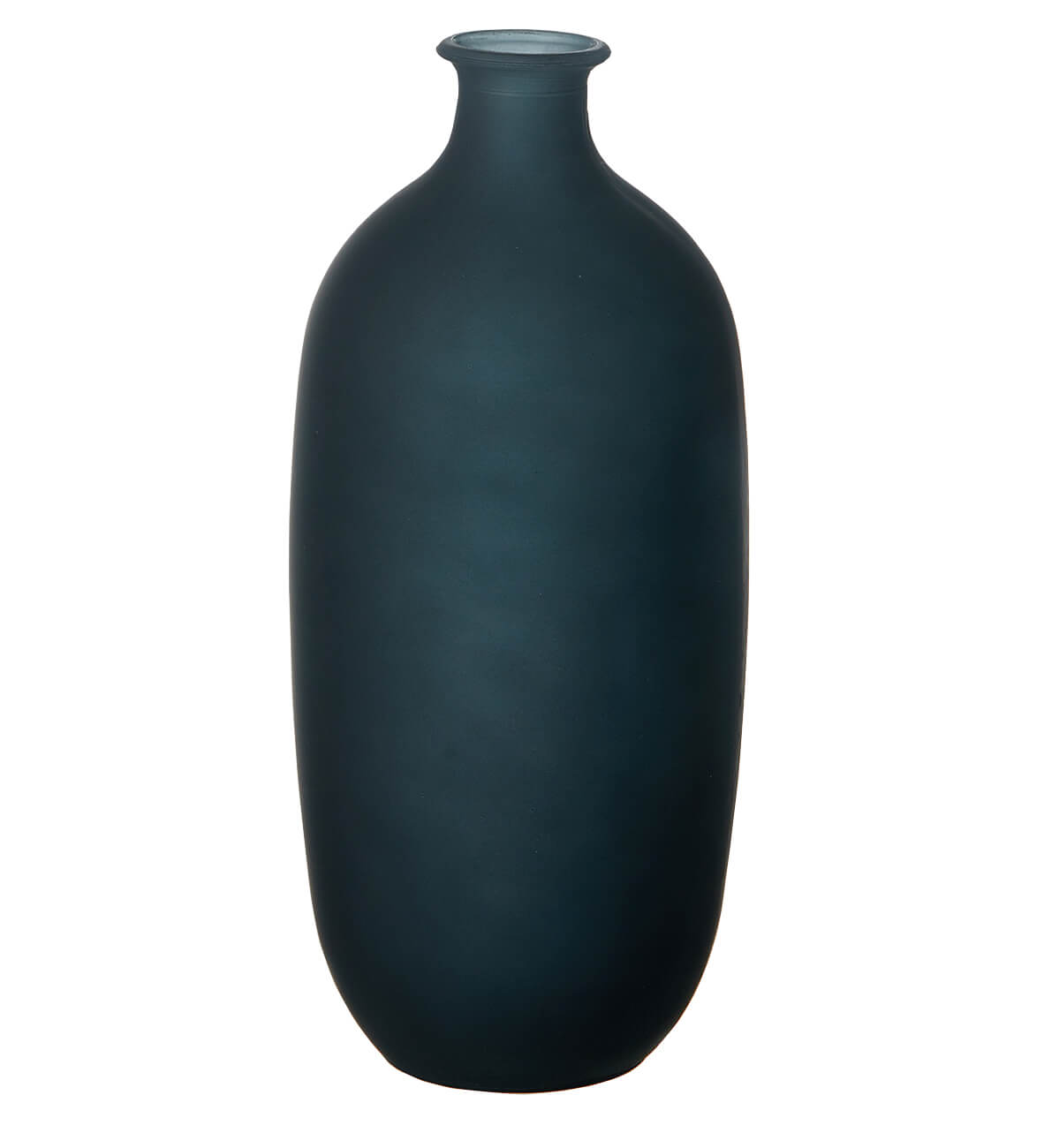 Flaschenvase BARCELONA - minimalistisch und elegant aus recyceltem Glas