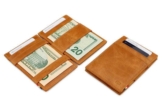 GARZINI Essenziale Magic Wallet - Kartenhalter Leder