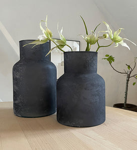PALMA JAR Vase - Mundgeblasenes Design aus recyceltem Glas